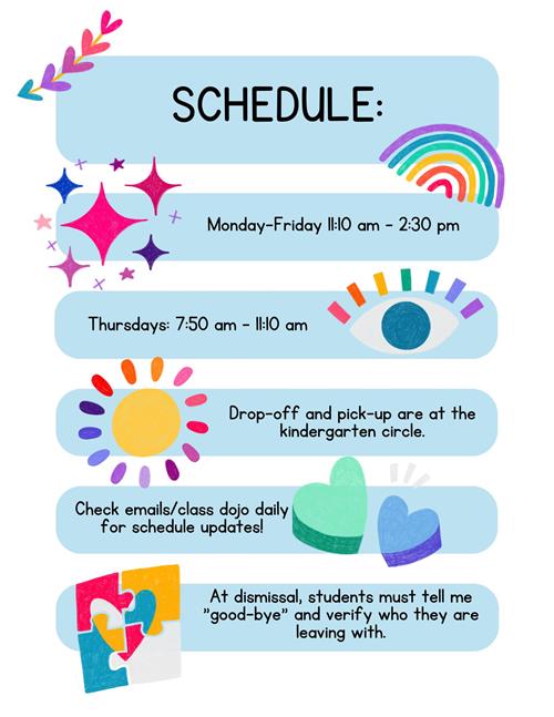 schedule